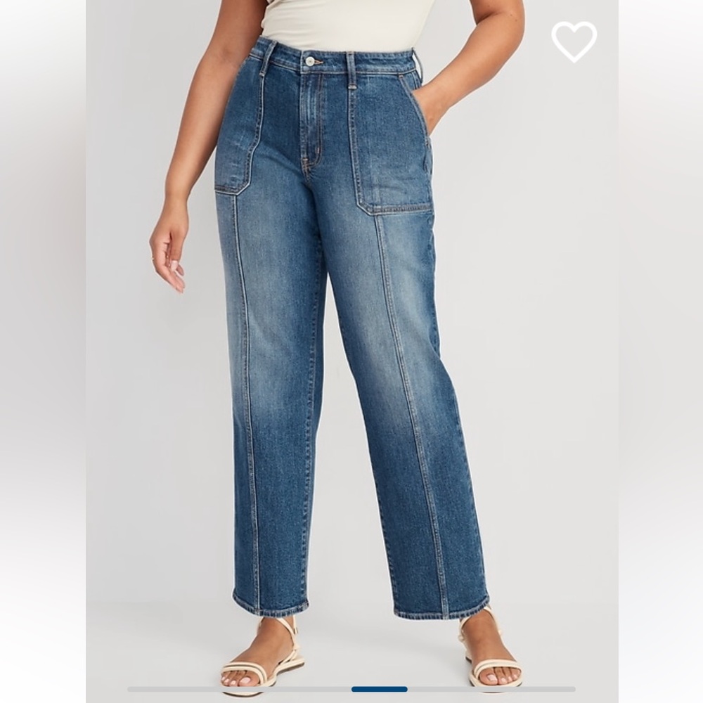OG Loose “Mom” High Rise Jeans in Size 14 - Picture 2 of 13